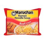 Sopa tipo ramen con sabor a carne de res (85g)